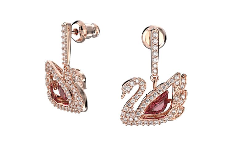 Серьги Swarovski Dancing Swan - изображение 3