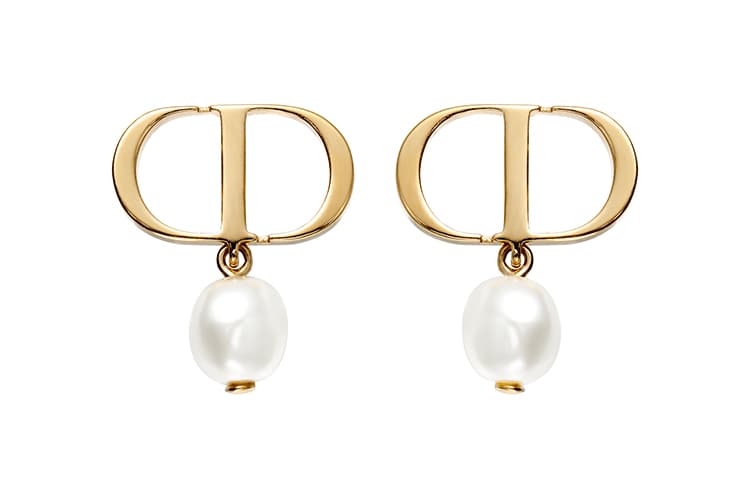 Серьги DIOR PETIT CD Metal Earrings Gold - изображение 6