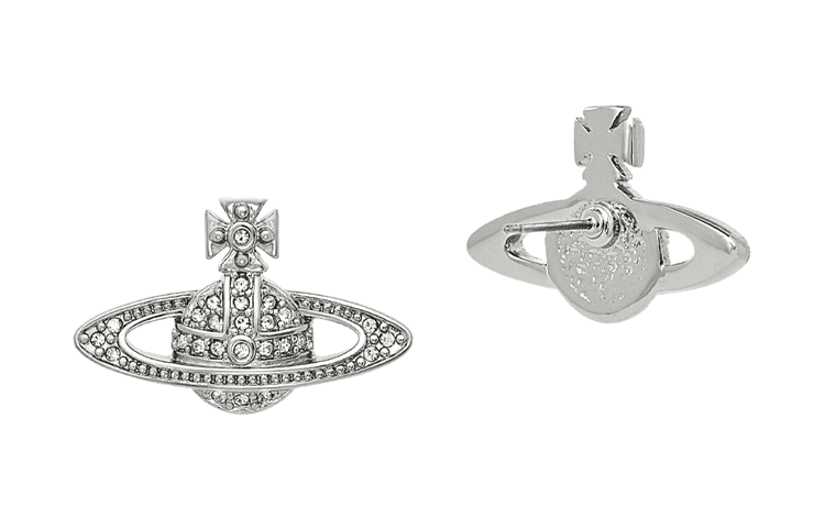 Серьги Vivienne Westwood MINI BAS RELIEF STUDS - изображение 2