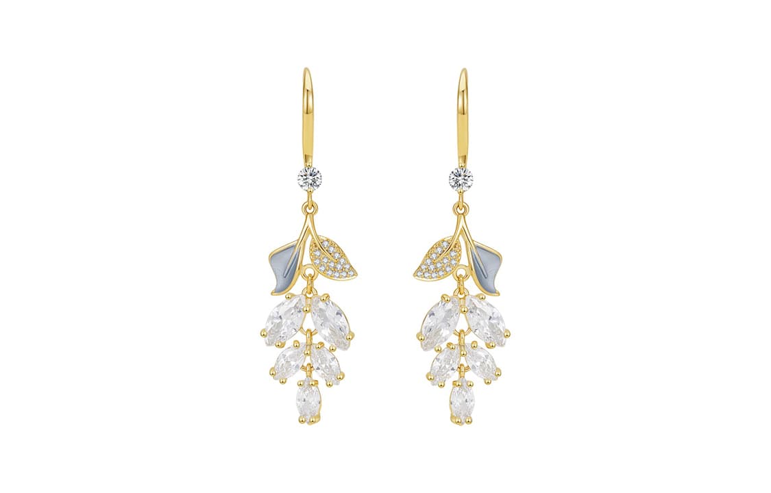 Серьги HMZ Серьги Золотые Женские - изображение 1