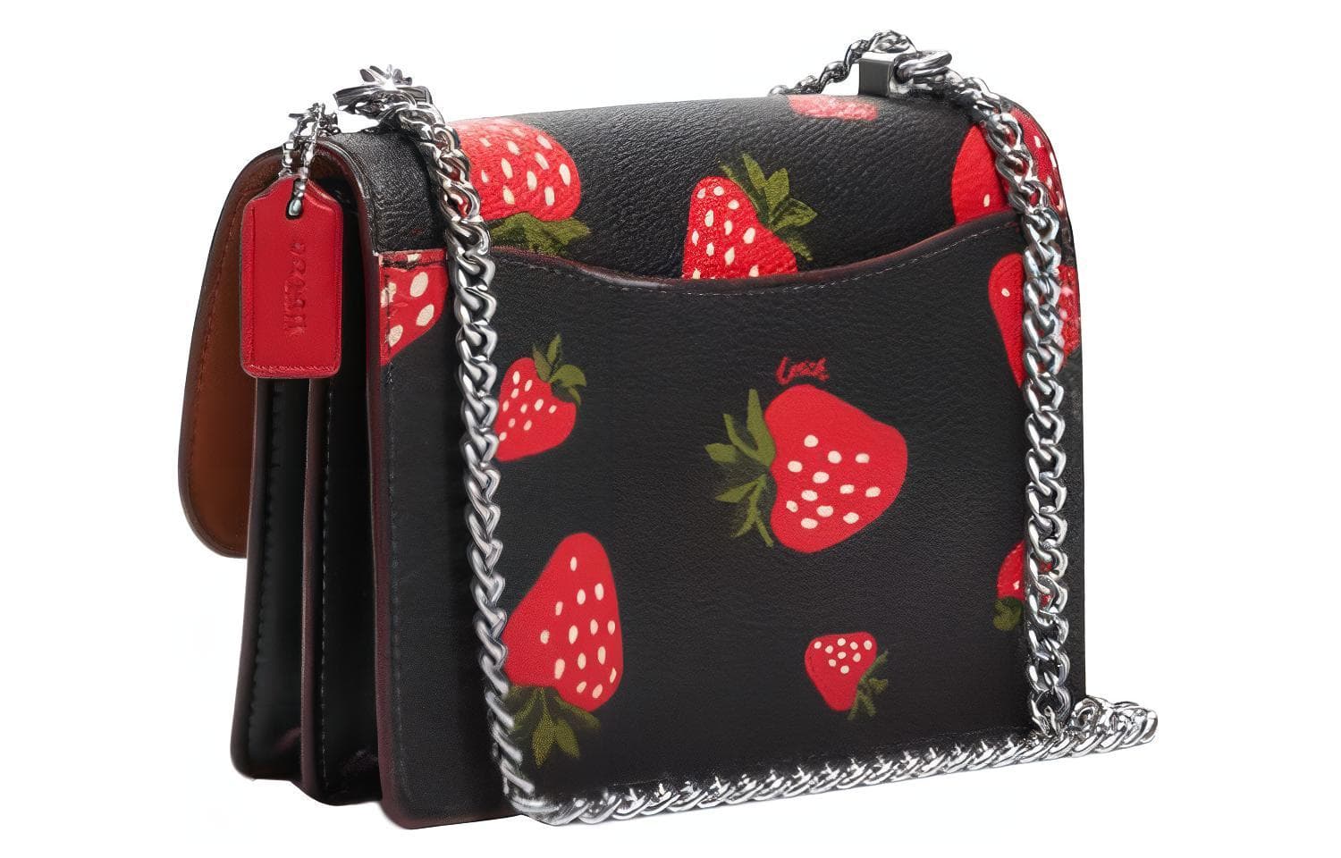 Сумка через плечо COACH Klare 18 Strawberry Print - изображение 2