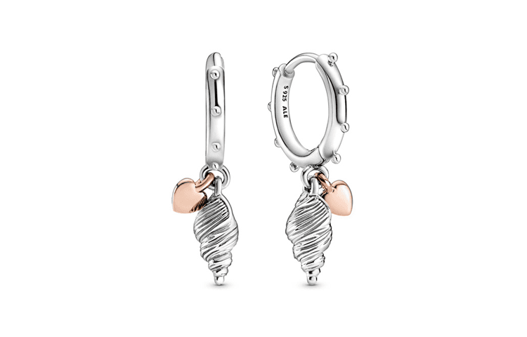 Серьги Pandora 14k - изображение 1