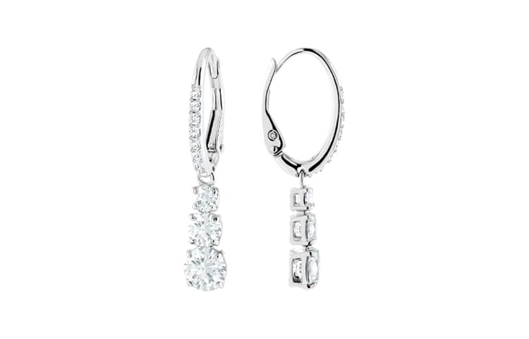 Серьги Swarovski ATTRACT TRILOGY ROUND - изображение 2