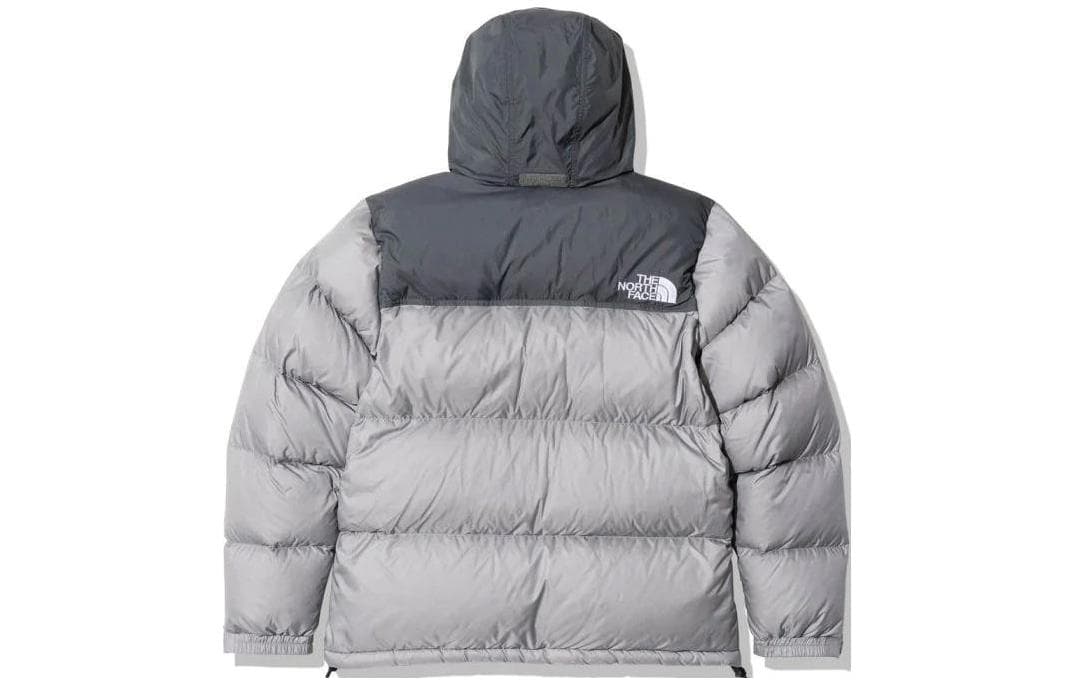 Зимняя куртка The North Face Nuptse Jacket Grey - изображение 2