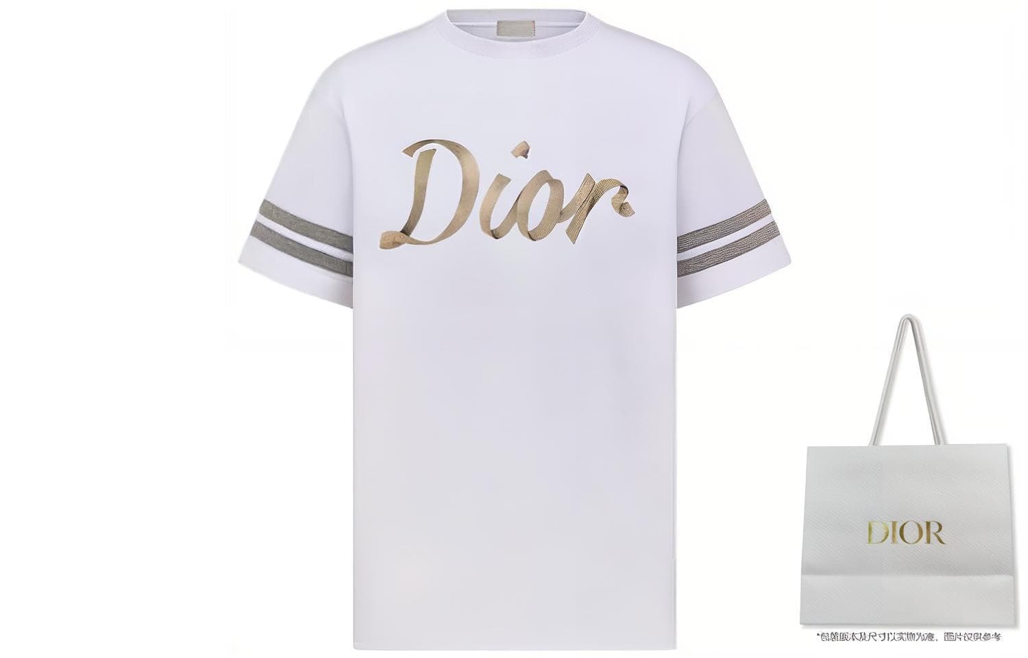 Футболка DIOR DIOR FW22 LogoT - изображение 3