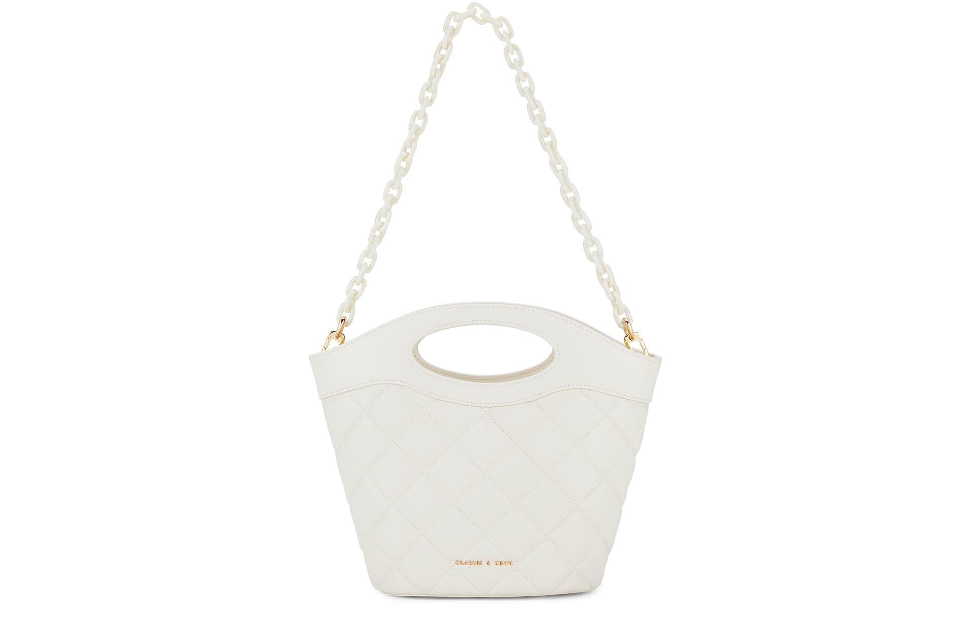 Сумка CHARLESKEITH PU BlackCream - изображение 1