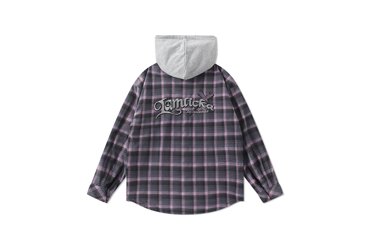 Куртка LAMLICKA SS24 Куртки и Пальто Унисекс Фиолетовый - изображение 2