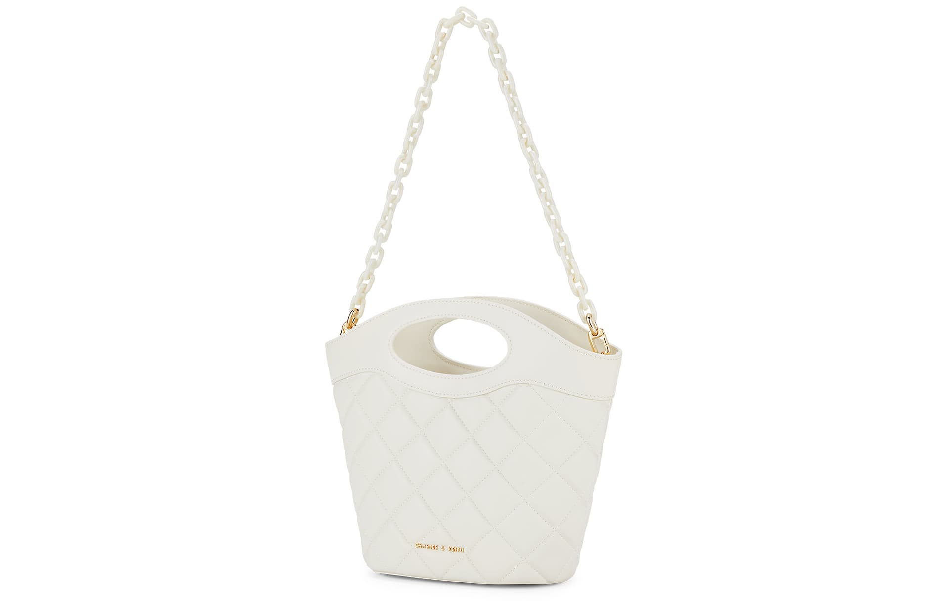 Сумка CHARLESKEITH PU BlackCream - изображение 2