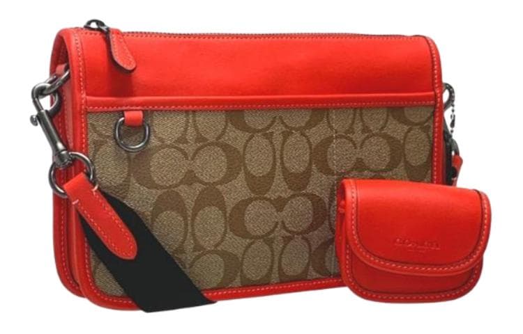 Сумка через плечо COACH Heritage - изображение 4