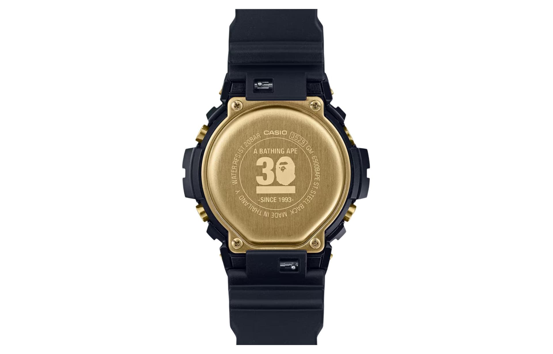 Часы Casio G-Shock x A Bathing Ape GM-6900BAPE-1 - изображение 5
