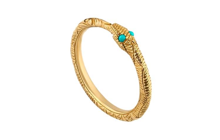Кольцо Gucci Ouroboros 18k Gold Ring - изображение 3