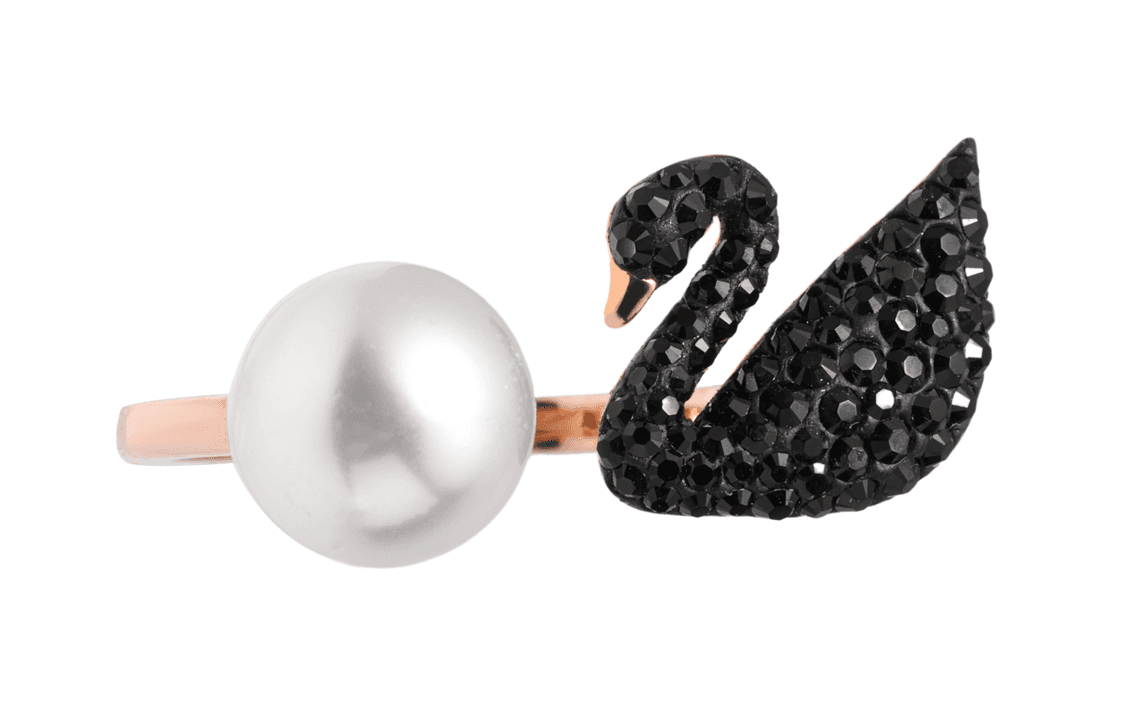 Кольцо Swarovski ICONIC SWAN - изображение 2