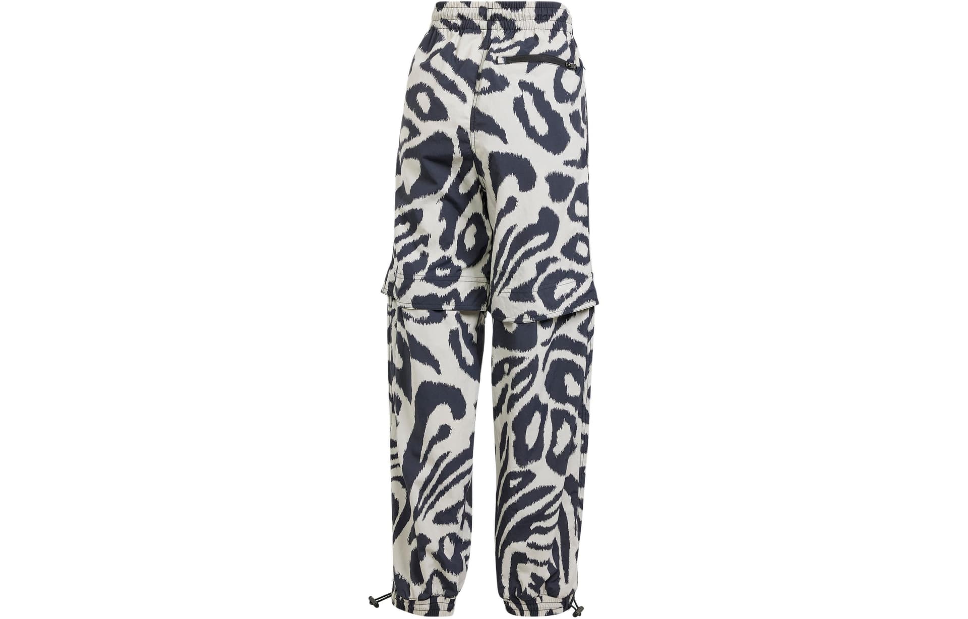 Штаны Adidas Stella McCartney Вязаные ткани PRINTED TRACK TOP Повседневные брюки Женские Черный - изображение 2