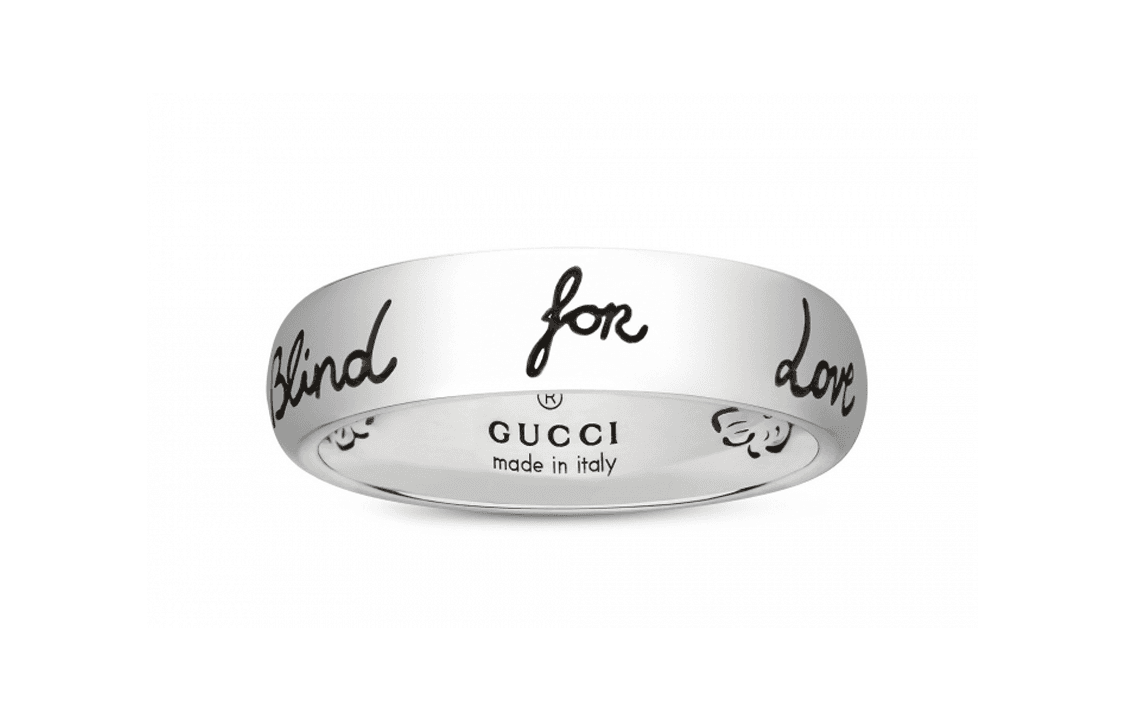 Кольцо Gucci Blind For Love Silver Ring - изображение 2