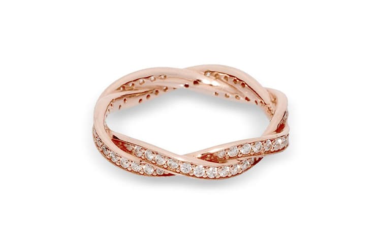 Кольцо Pandora Mobius Ring Rose Gold - изображение 3