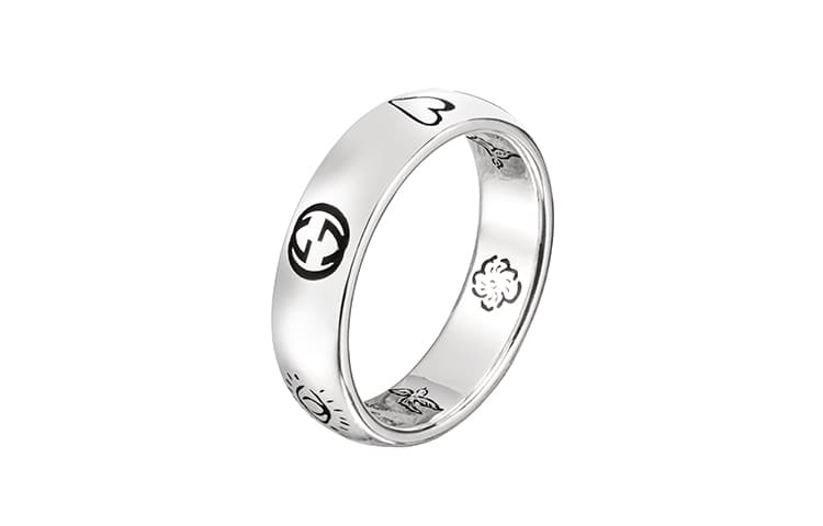 Кольцо Gucci Blind For Love Silver Ring - изображение 8