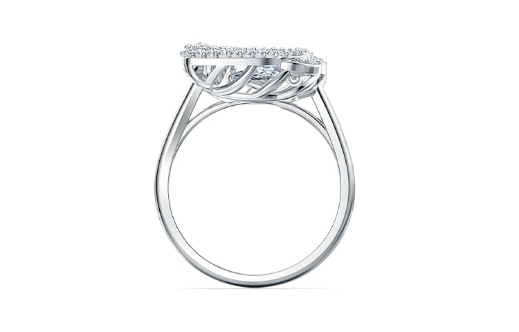 Кольцо Swarovski Dancing Swan Ring White - изображение 4