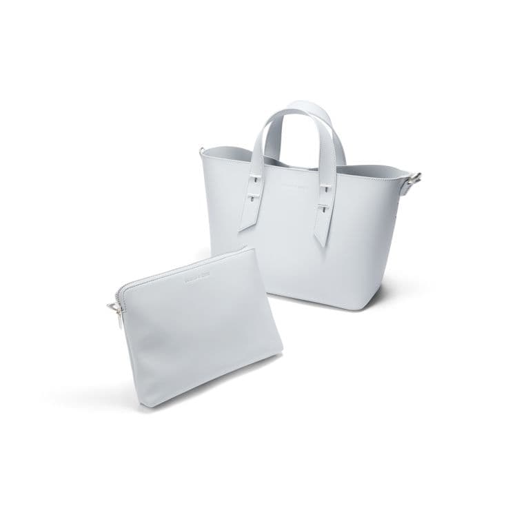 Мини-сумка CHARLESKEITH PU Tote ChocolateLight Grey - изображение 3