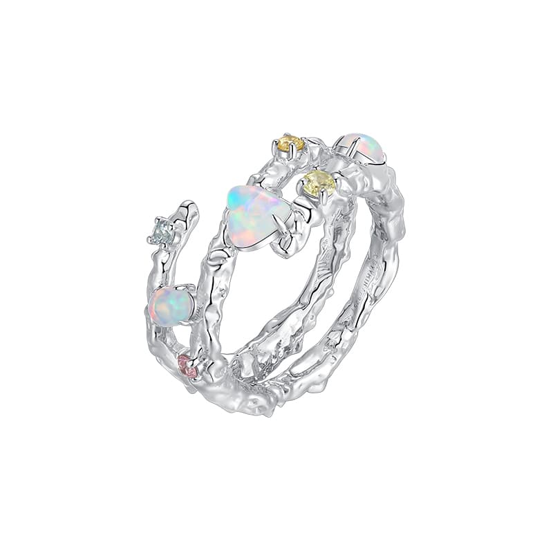 Кольцо YVMIN Candy Texture 925 Silver Ring - изображение 1