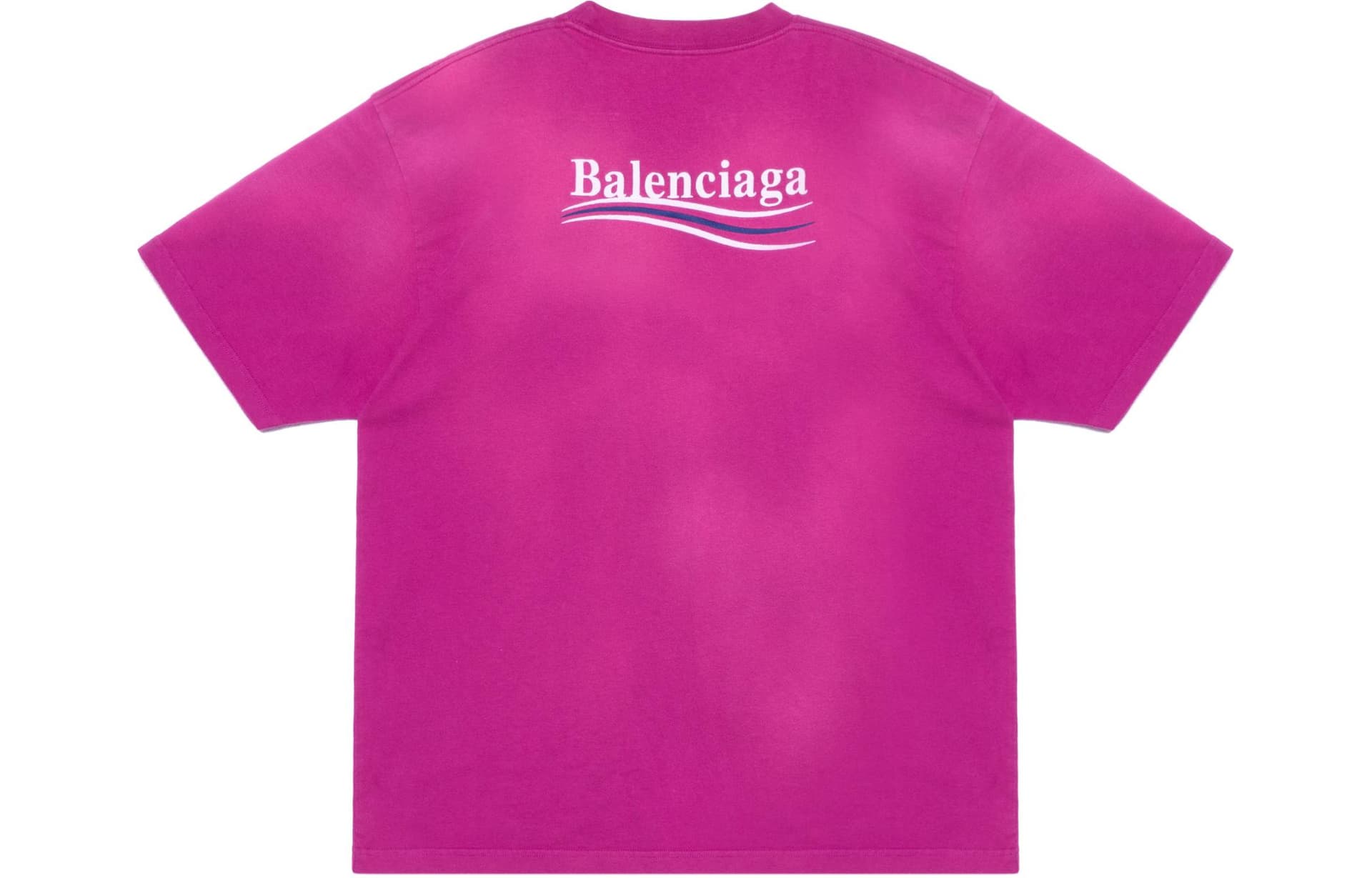 Футболка Balenciaga FW22 Logo T-Shirt Pink - изображение 2