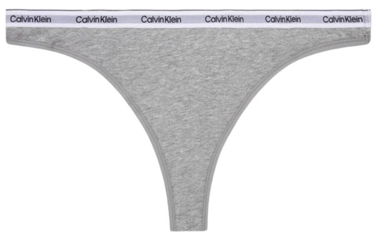 Трусы Calvin Klein Стринг Женские 1 Пачка Кокос Серый - изображение 1