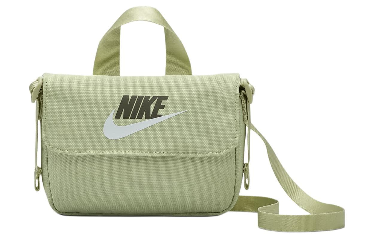 Сумка Nike Ткань Сумка через плечо Унисекс Светлый Оливково-зеленый Серый - изображение 1