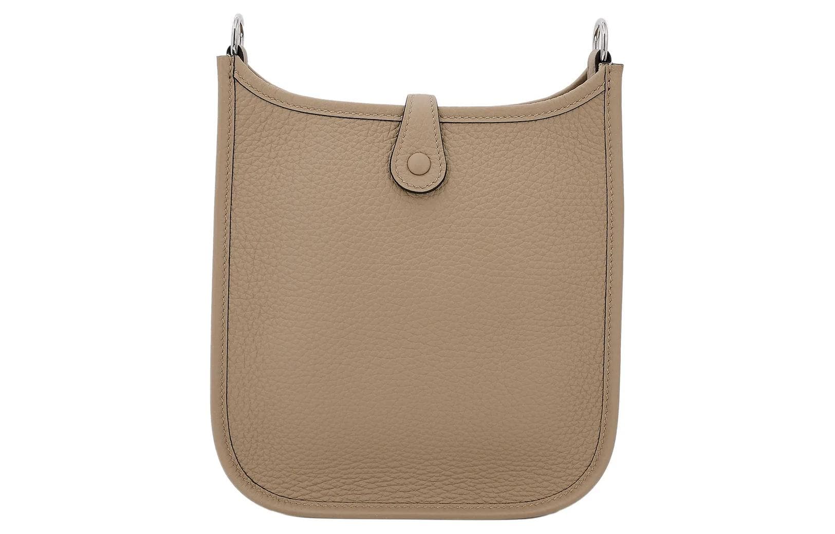 Сумка через плечо Hermes Evelyne 16 Clemence Beige - изображение 5