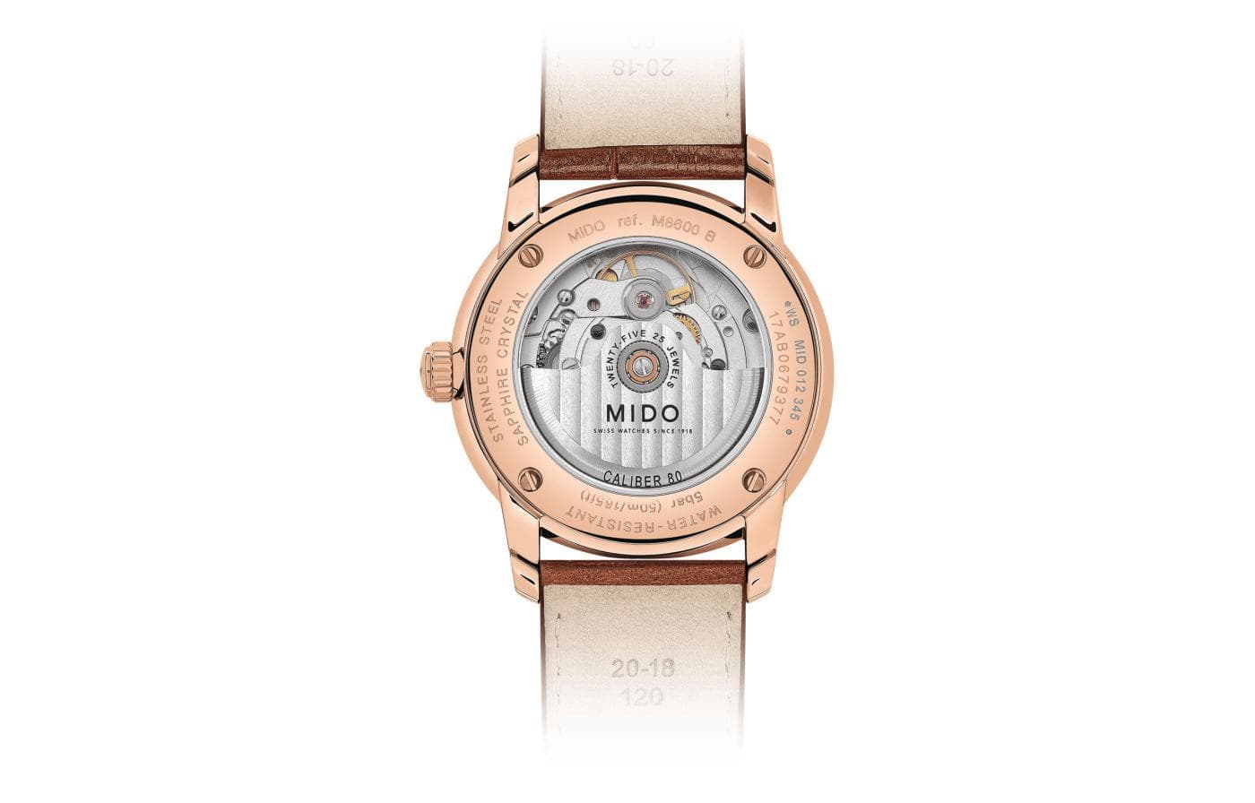 Часы MIDO 50 38mm M8600.3.15.8 - изображение 5