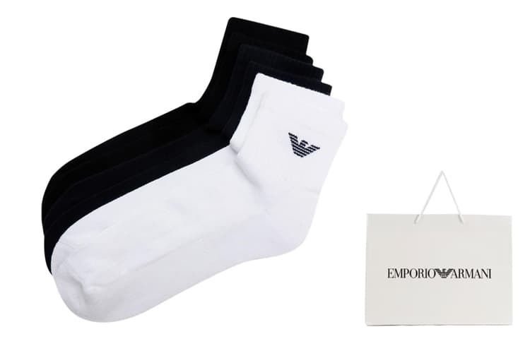 Носки EMPORIO ARMANI FW23 Logo 3 - изображение 3