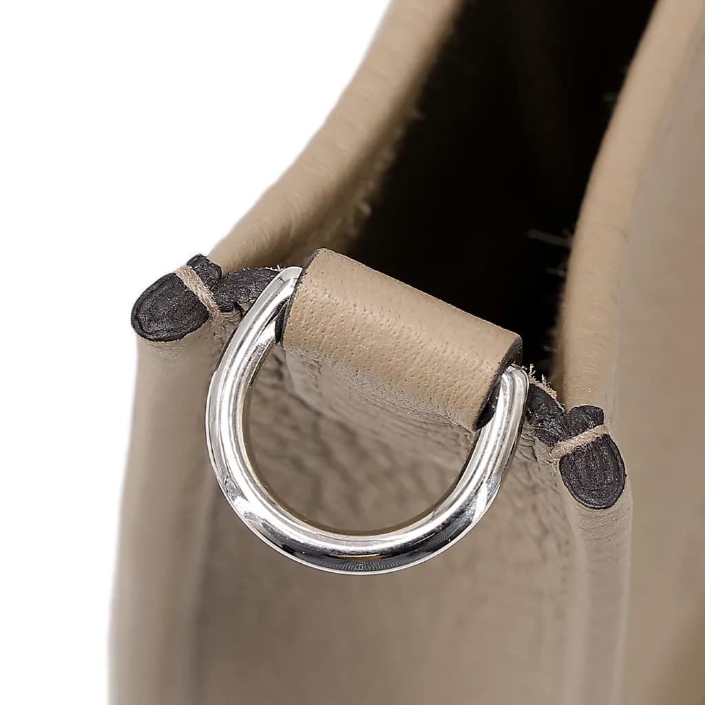 Сумка через плечо Hermes Evelyne 16 Clemence Beige - изображение 8