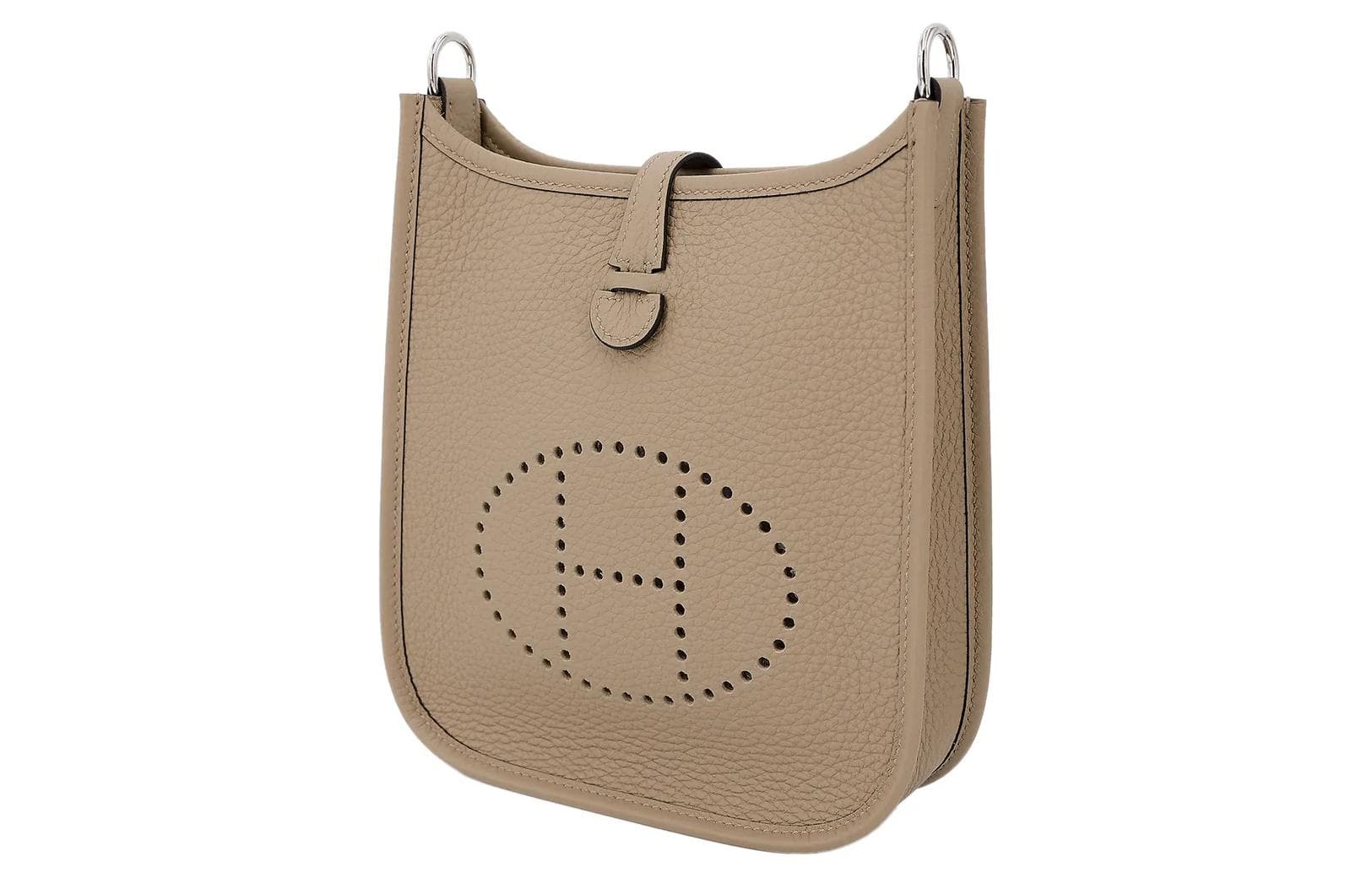 Сумка через плечо Hermes Evelyne 16 Clemence Beige - изображение 2