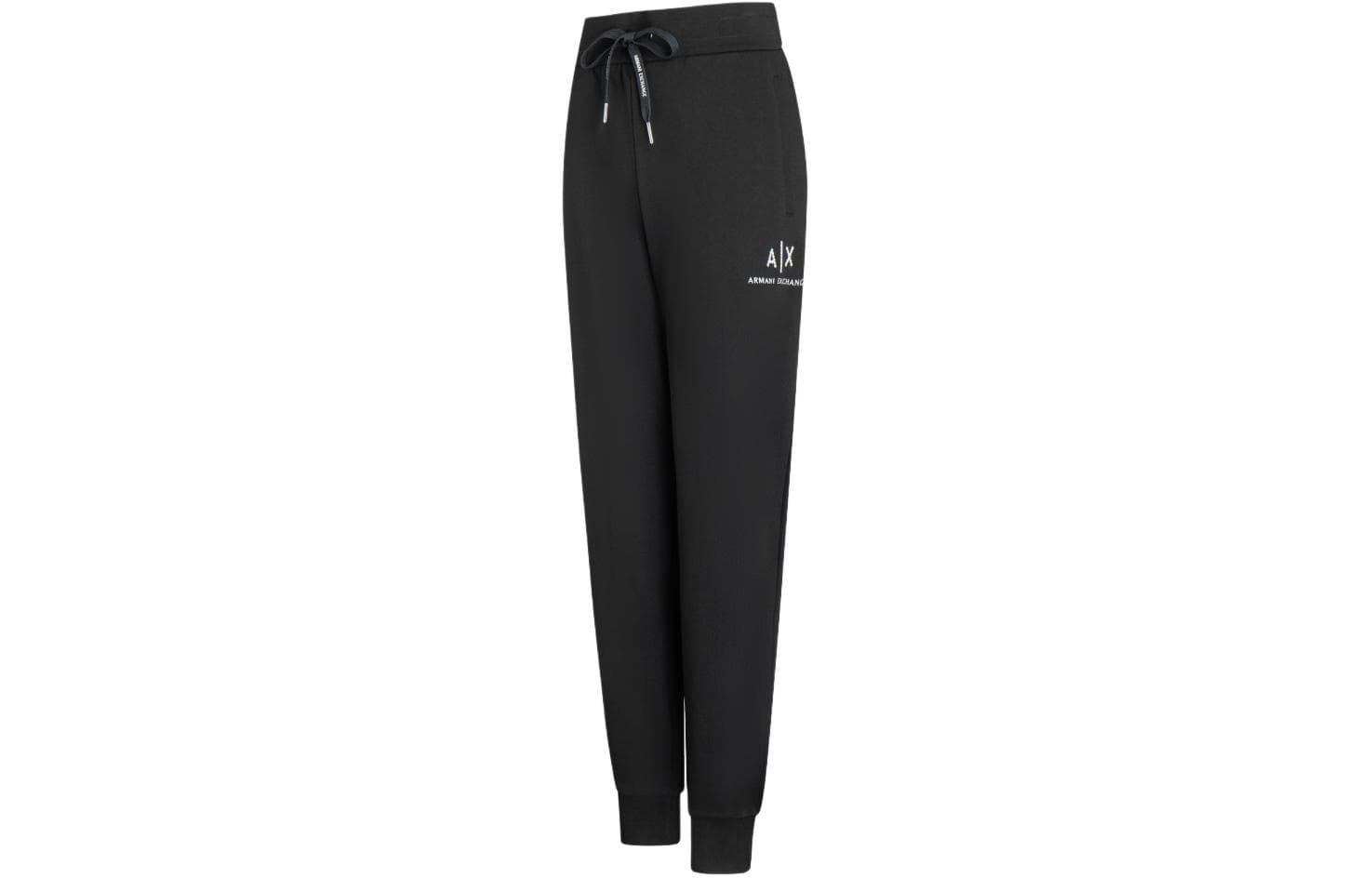 Штаны ARMANI EXCHANGE SS24 Повседневные штаны Женские Черные - изображение 3