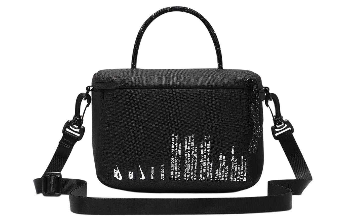 Сумка Nike Crossbody Bag Black White - изображение 3