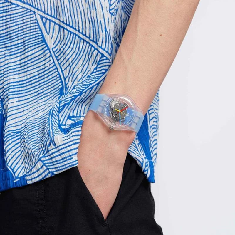 Часы SWATCH Clear 30 41mm SUOK156 - изображение 4