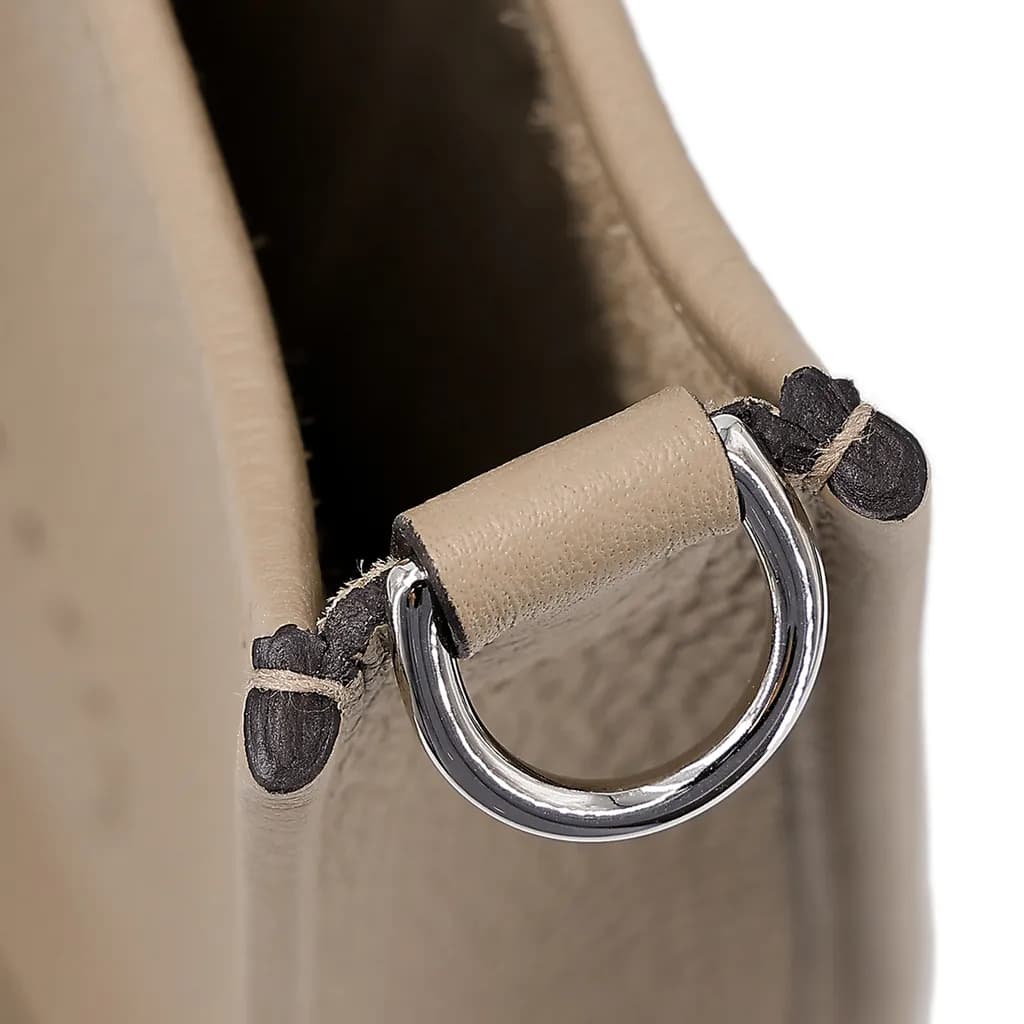Сумка через плечо Hermes Evelyne 16 Clemence Beige - изображение 9