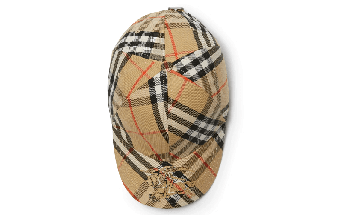 Кепка Burberry Полиэстер Хлопок Бейсболки Унисекс Коричневый - изображение 3