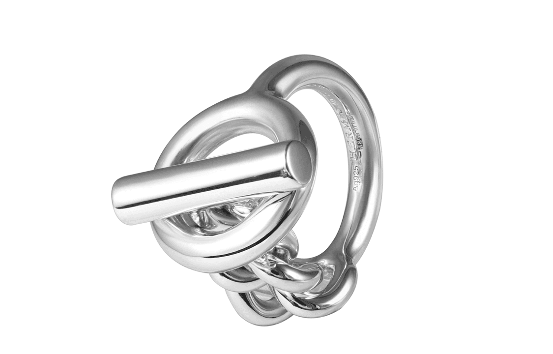 Кольцо Hermes Croisette Ring - изображение 2