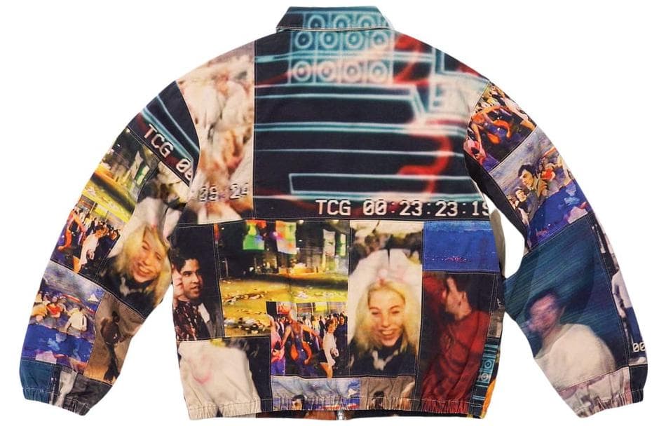 Куртка Supreme x Mark Leckey FW23 WEEK4 HARDCORE PATCHWORK HARRINGTON JACKET - изображение 2