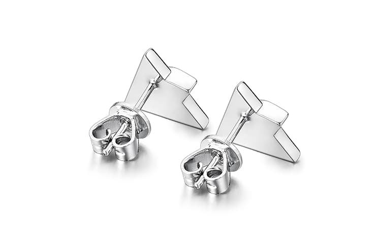 Серьги MYSH Silver Horus Eye Stud Black - изображение 4