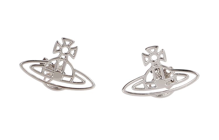 Серьги Vivienne Westwood Thin line flat orb - изображение 1