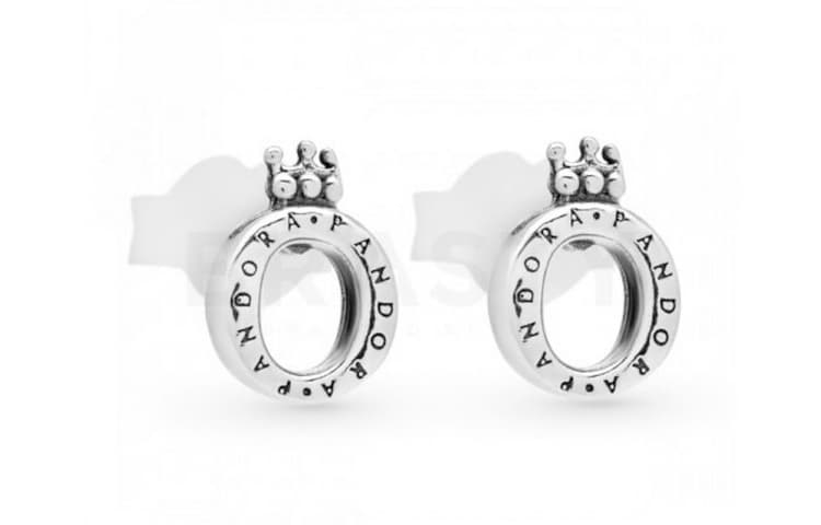 Серьги Pandora O 925 - изображение 2