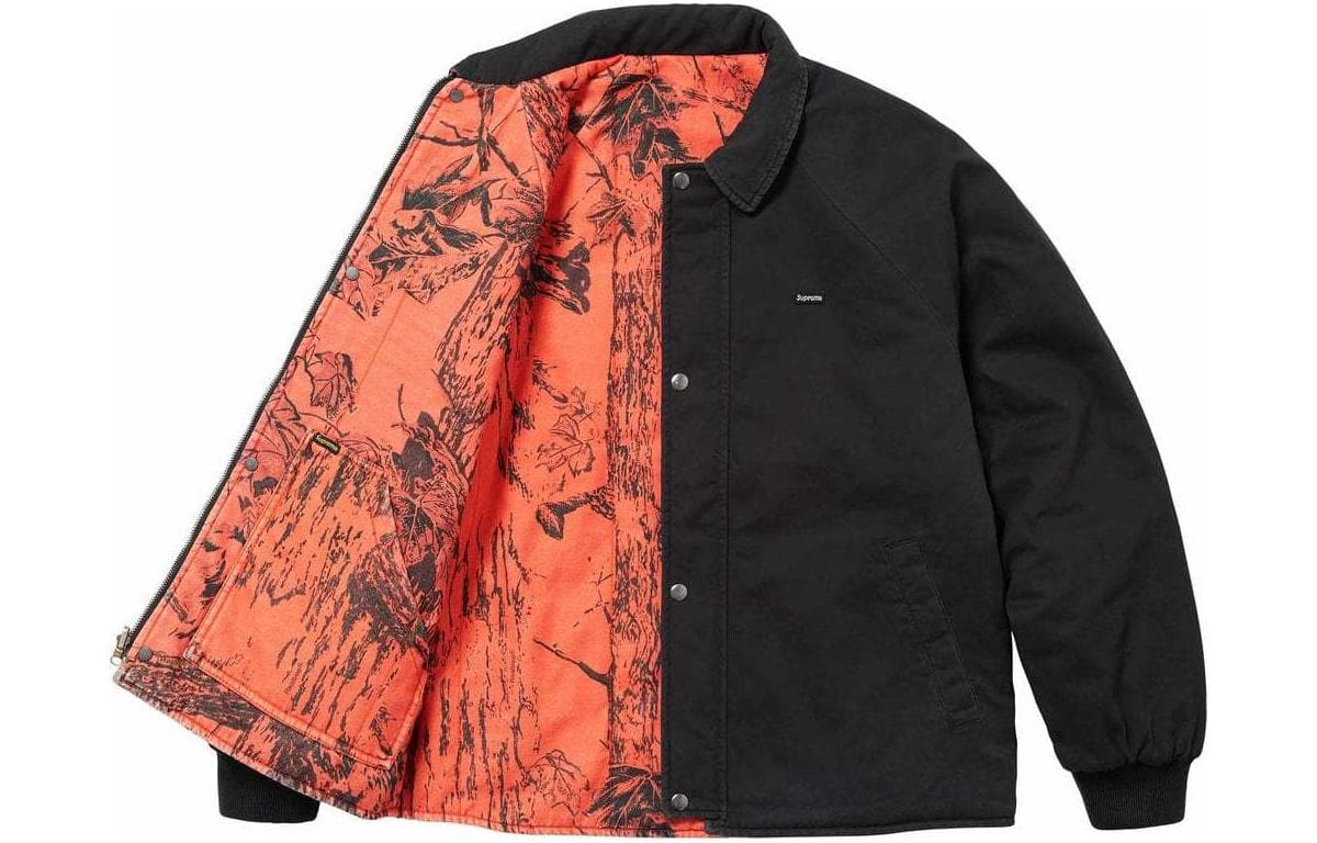 Куртка Supreme x REALTREE Reversible Quilted Work Jacket - изображение 3