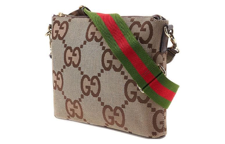 Сумка через плечо Gucci Canvas Messenger Bag - изображение 2
