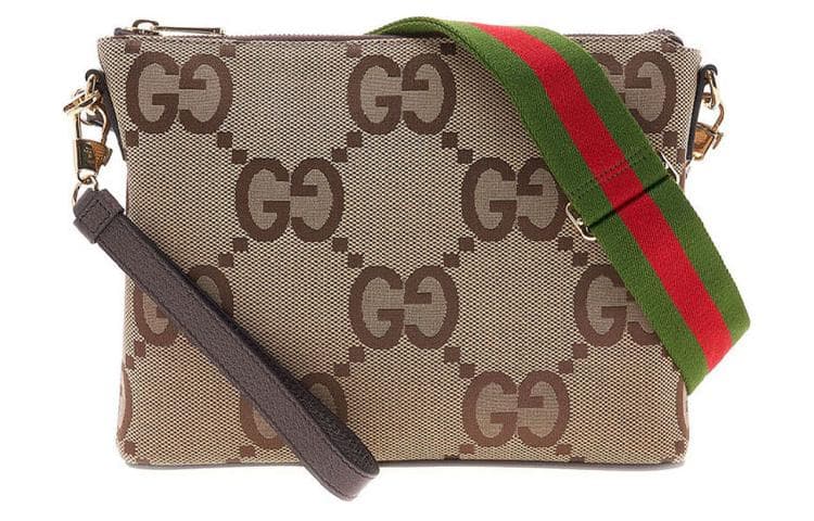 Сумка через плечо Gucci Canvas Messenger Bag - изображение 1