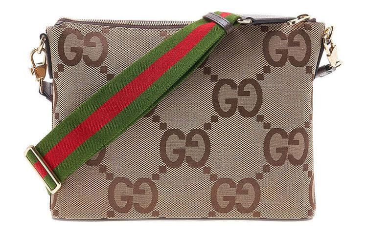 Сумка через плечо Gucci Canvas Messenger Bag - изображение 3