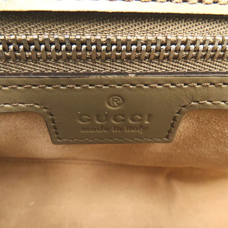 Сумка через плечо Gucci Petite Canvas Bag - изображение 6