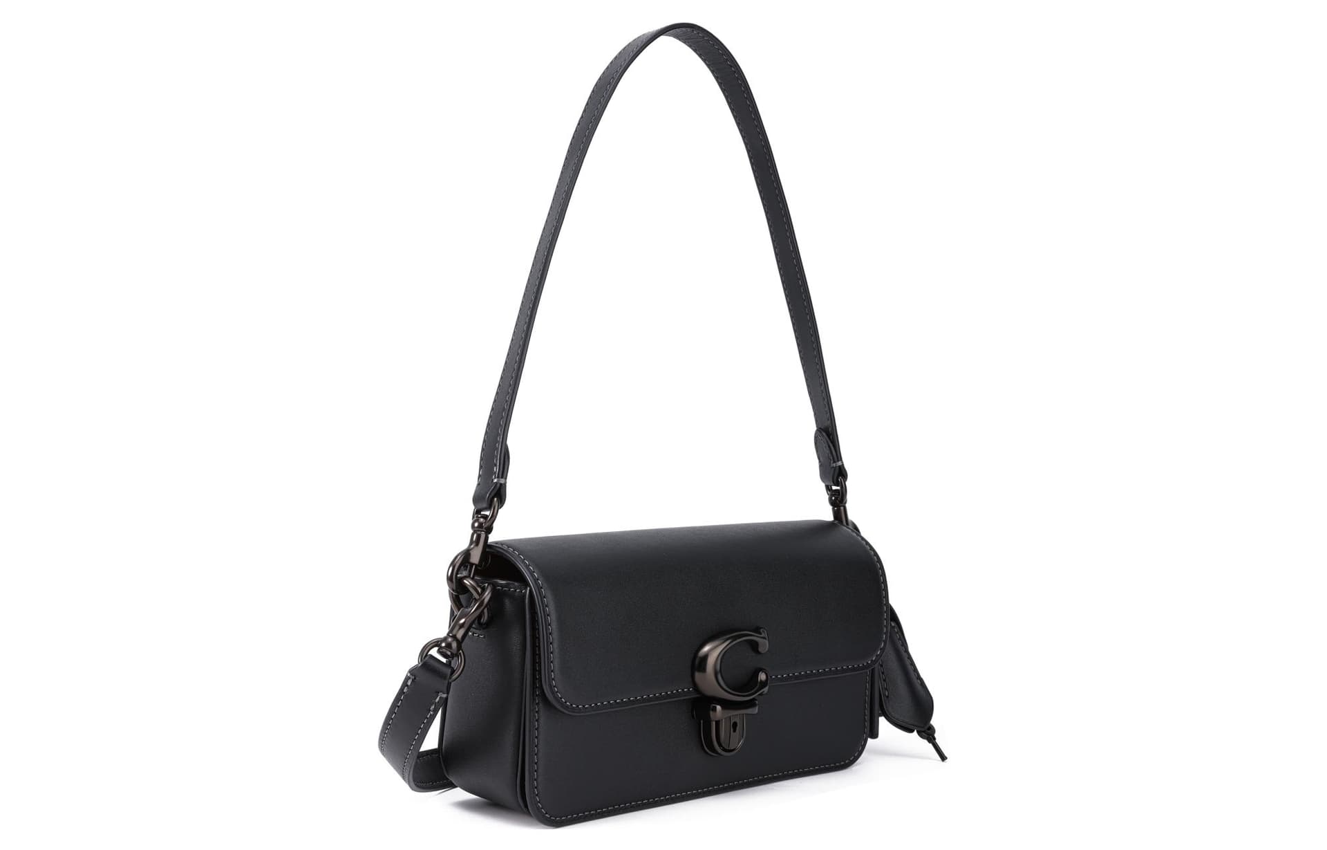 Мини-сумка COACH Studio 20 Baguette Black - изображение 2