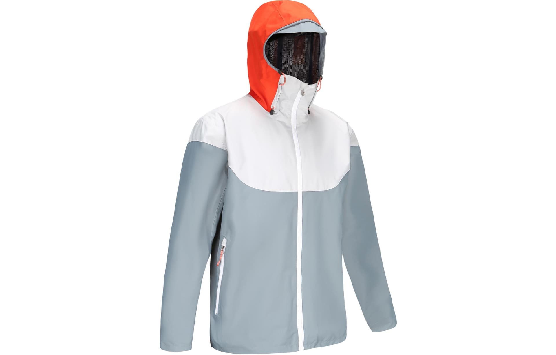 Демисезонная куртка DECATHLON Ветровка Мужская Сосна Серый Сланец Серый - изображение 3