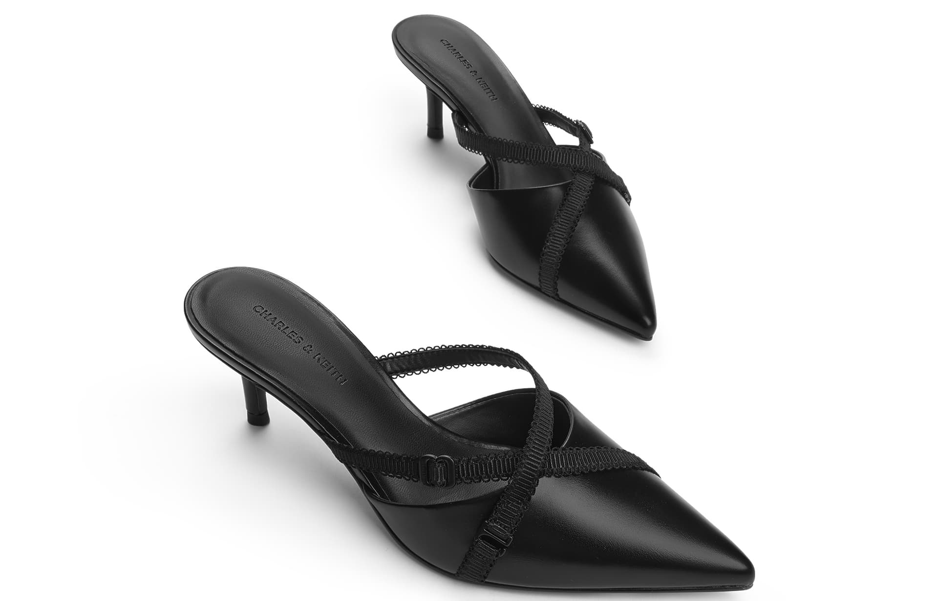 Сандалии CHARLESKEITH ck 6.3cm SilverNudeBlack - изображение 3