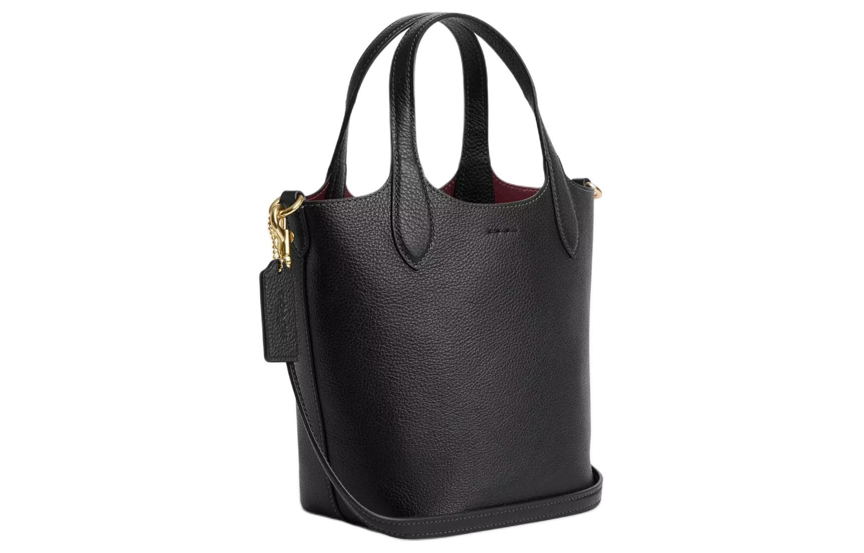 Сумка COACH Hanna 17 Gold Black - изображение 2